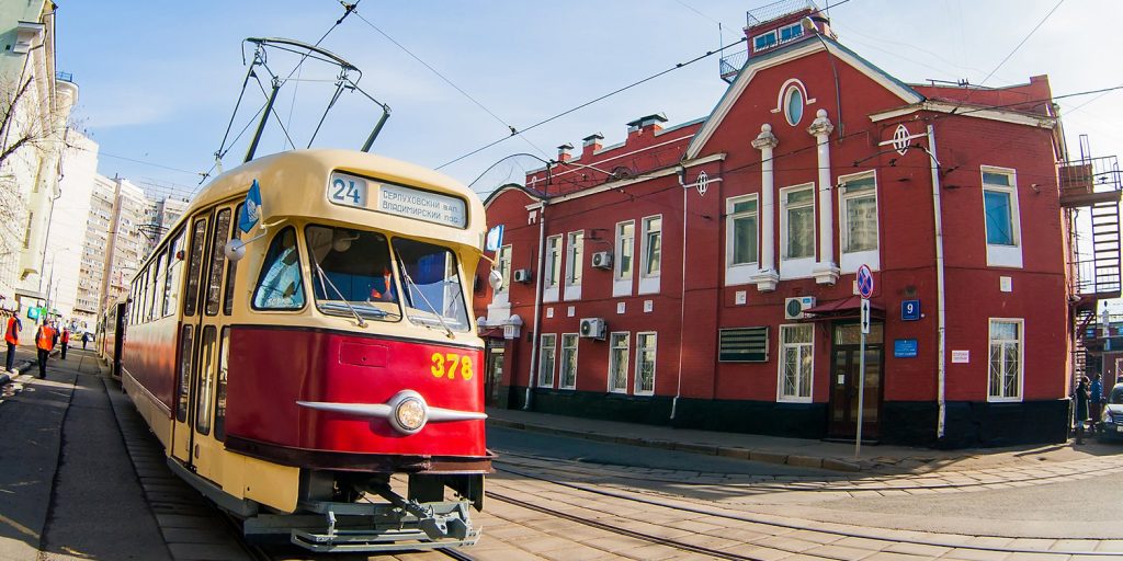В ходе поездки участники узнают о развитии Московского трамвая и об истории города. Фото: сайт мэра Москвы
