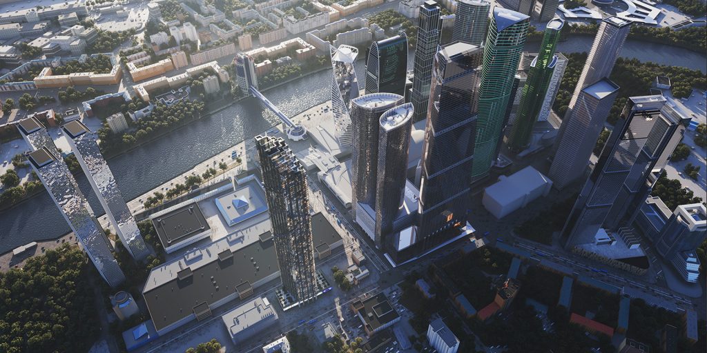 Новый небоскреб с подземной парковкой появится в «Москва-Сити»