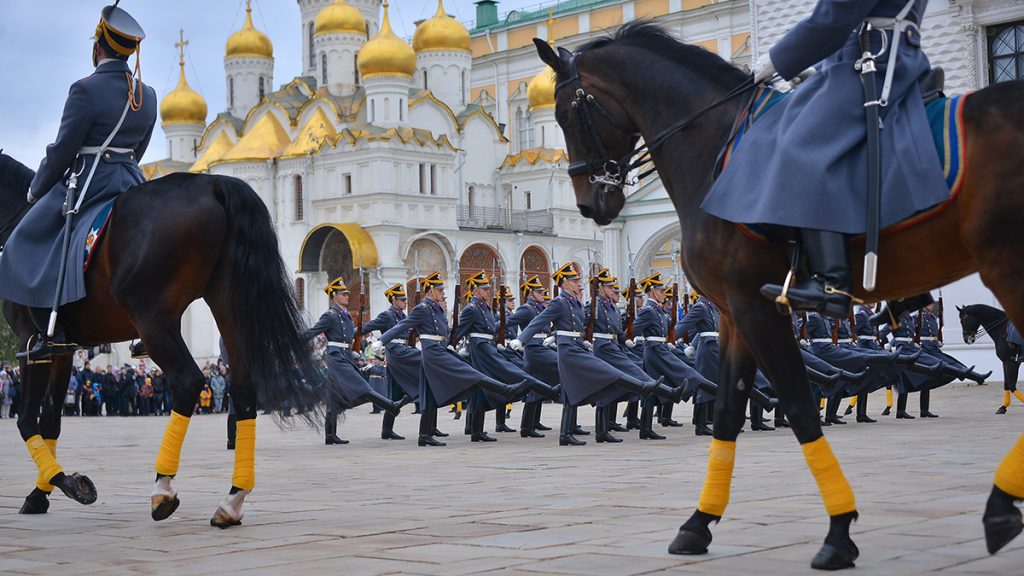 Церемония развода караулов пройдет в Кремле