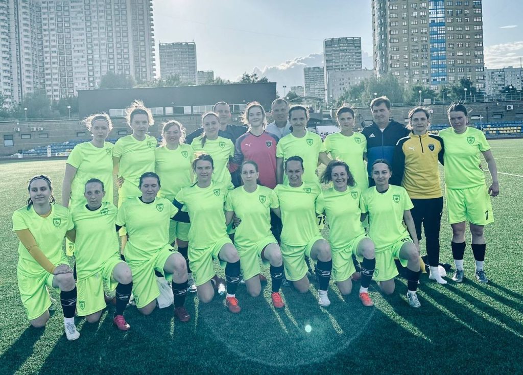Женская команда Московской футбольной академии одержала первую победу в Чемпионате столицы