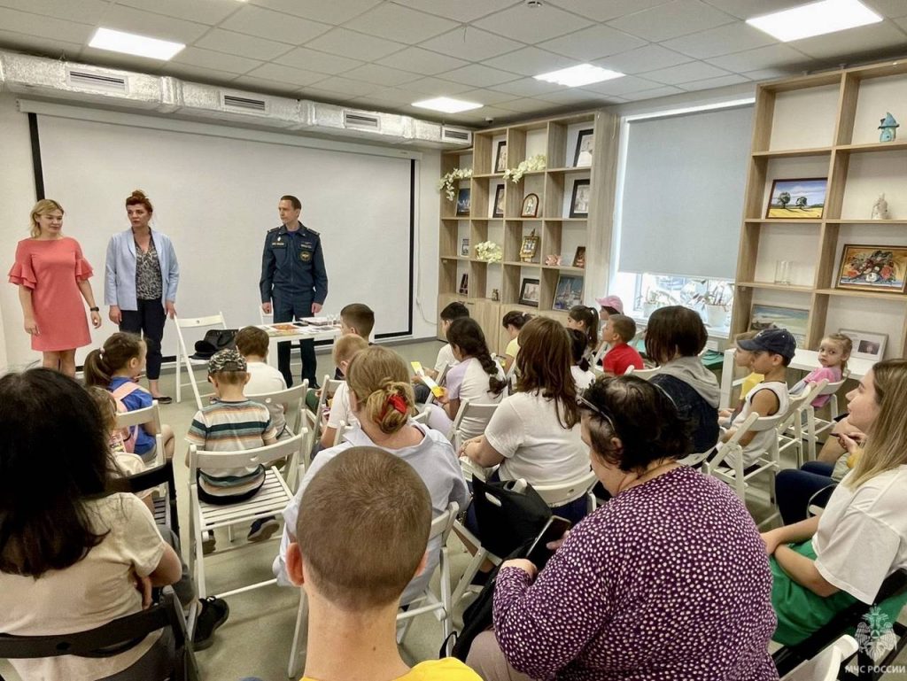 Безопасность детей – важная миссия сотрудников МЧС России