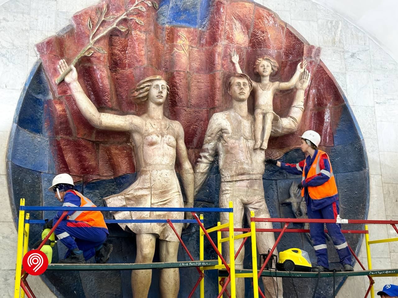 Планируется очистка скульптурных композиций и ремонт громкоговорителей. Фото: Telegram-канал Дептранса 