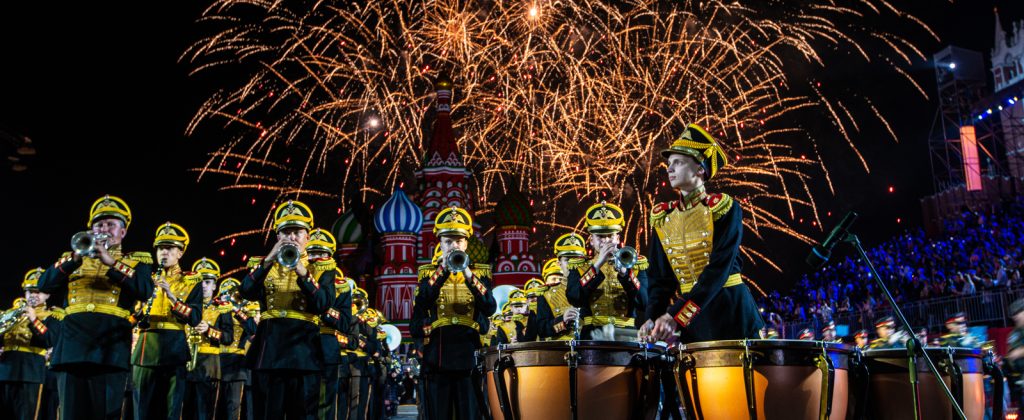 Фестиваль «Спасская башня» организуют в конце лета на Красной площади