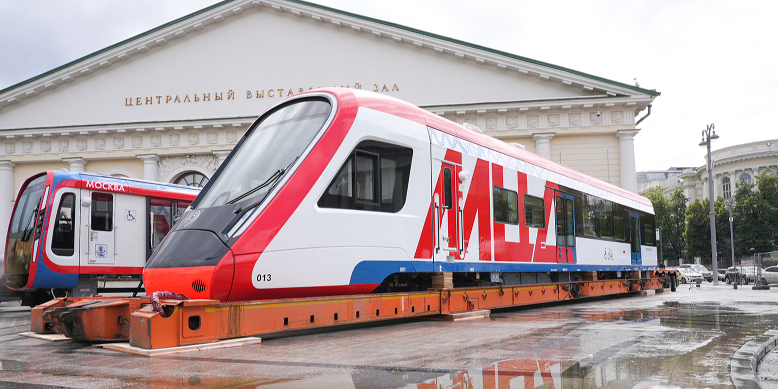 Вагоны «Иволга 3.0» производятся на Тверском вагоностроительном заводе, с которого его и доставили. Фото: сайт мэра Москвы 