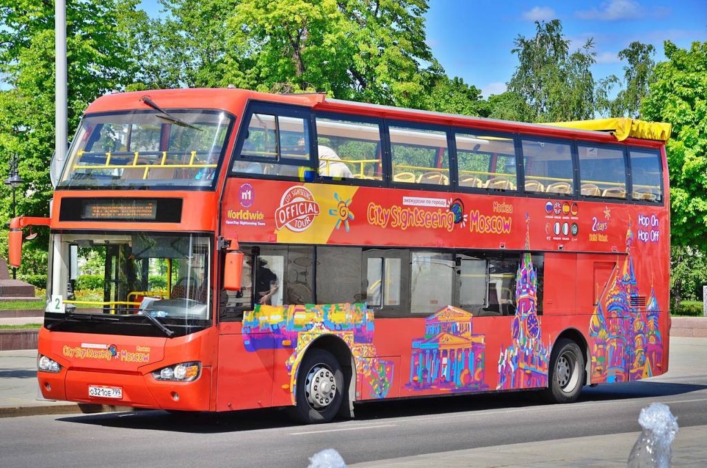 Место парковки туристических автобусов перенесут на новый адрес в районе Хамовники