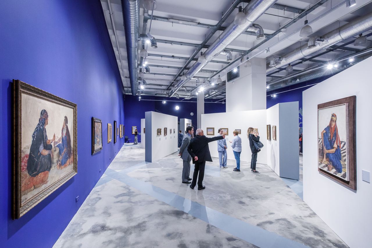 Посетители смогут увидеть на выставке 85 работ Александра Рубцова. Фото: Telegram-канал Новой Третьяковки