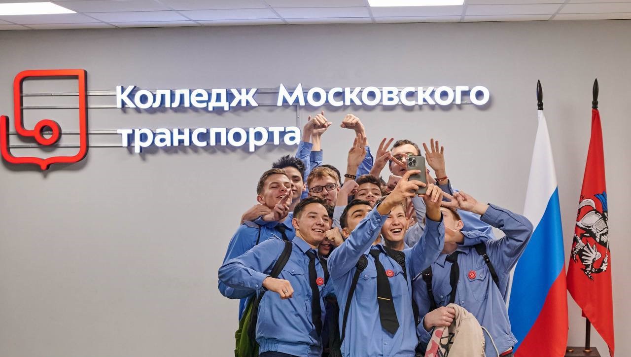 Это одно из первых образовательных учреждений в России, где готовят кадры под запрос работодателя в рамках федерального проекта «Профессионалитет». Фото: Telegram-канал Дептранса