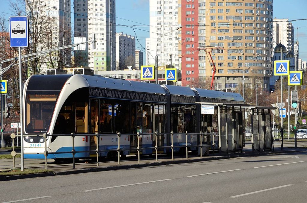 Движение трамваев ограничат в субботу на улице Шаболовка