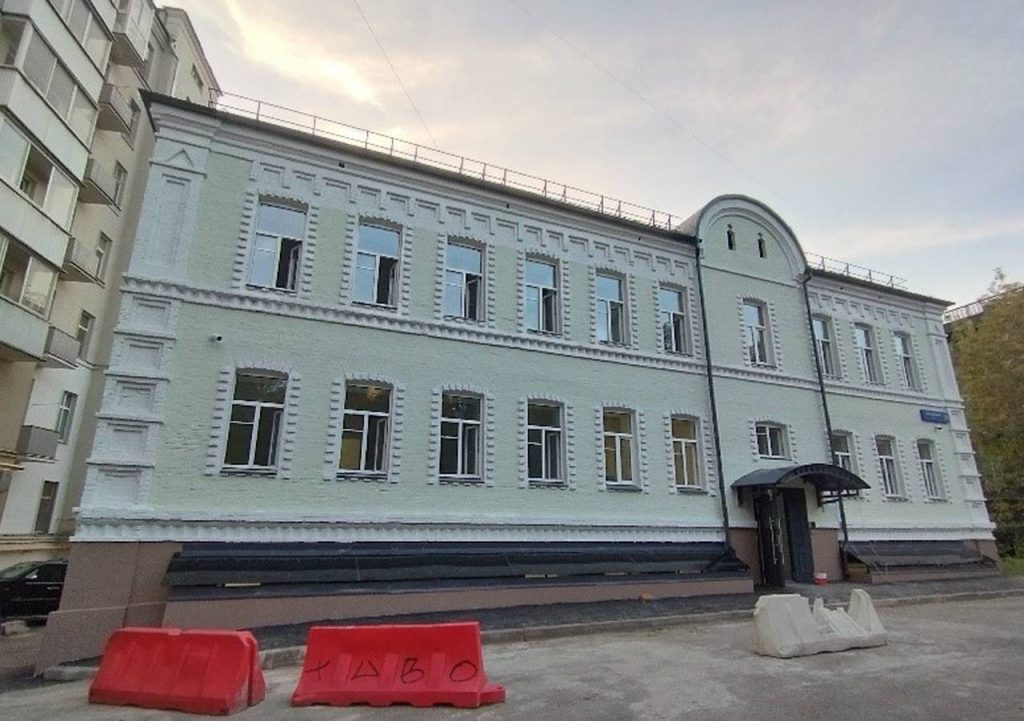 Здание ХХ века полностью восстановили в районе Якиманка