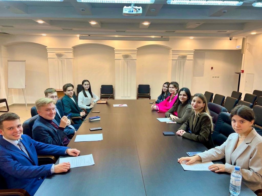 Заседание Молодежной палаты состоялось в управе Тверского района