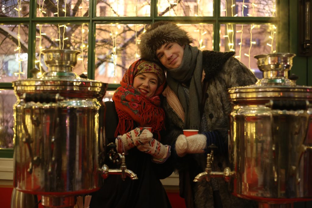 Фестиваль «Московское чаепитие» стартовал на Тверской площади