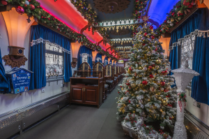 В этом году Поезд Деда Мороза сделает 83 остановки в разных городах. Фото: сайт проекта «Поезд Деда Мороза»