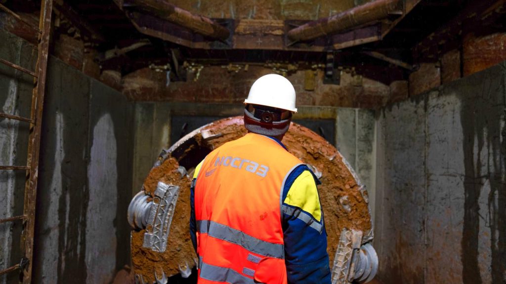 Строительство тоннеля завершили в рамках реконструкции Голутвинского газопровода