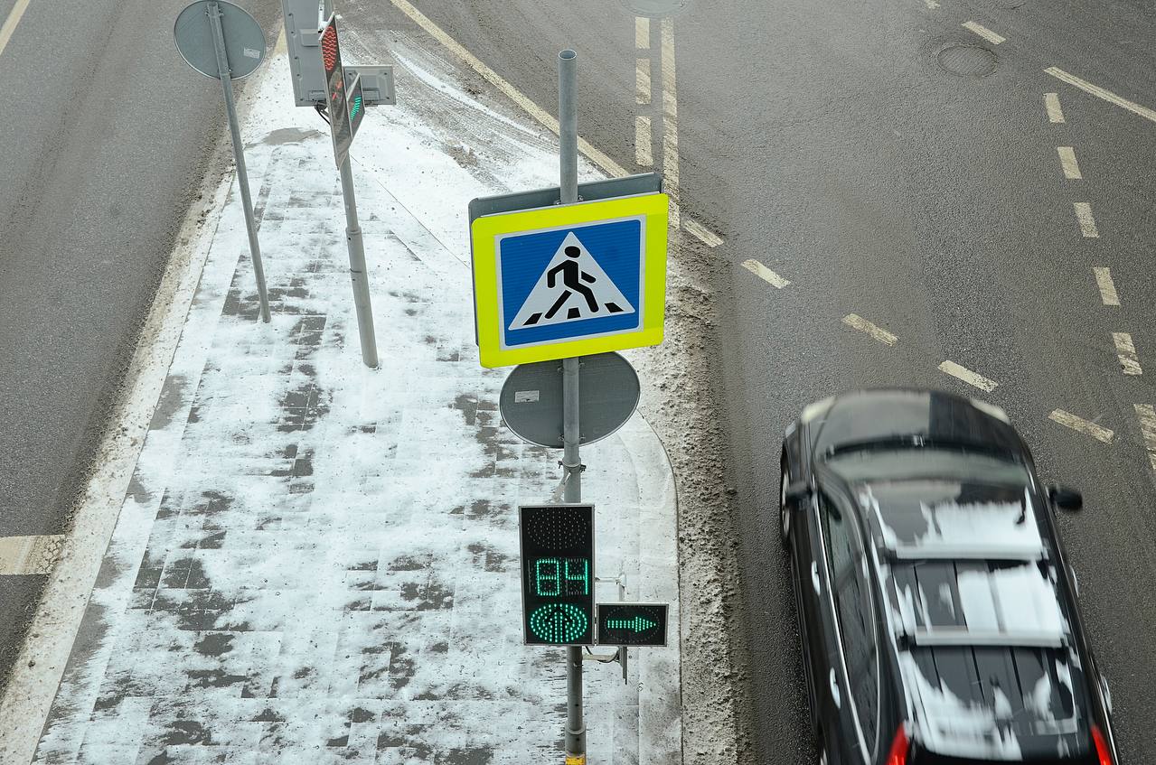 Новые полосы построят около района пересечения с Третьим транспортным кольцом. Фото: Анна Быкова, «Вечерняя Москва»