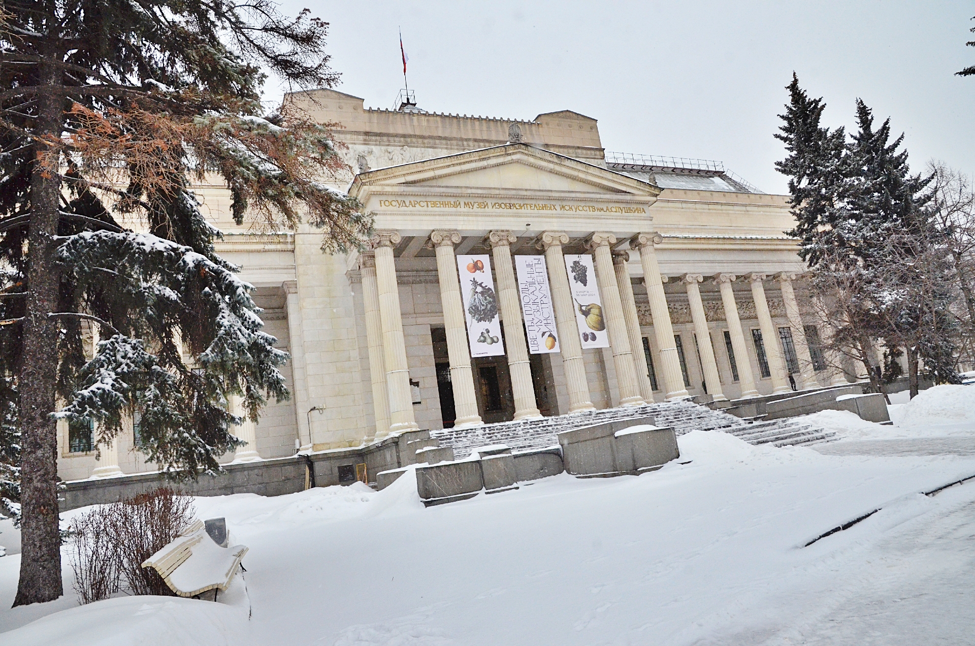 Полотно будет находиться в зале №10 главного здания музея. Фото: Анна Быкова, «Вечерняя Москва»