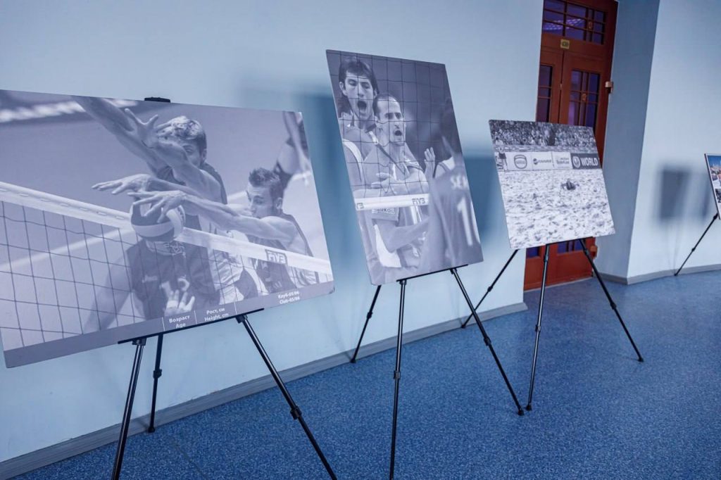Отечественному волейболу 100 лет: портретная выставка открылась в МГТУ имени Баумана