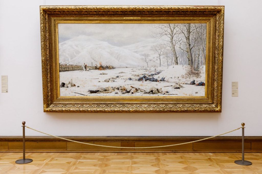 Картину Василия Верещагина отреставрировали в Третьяковской галерее