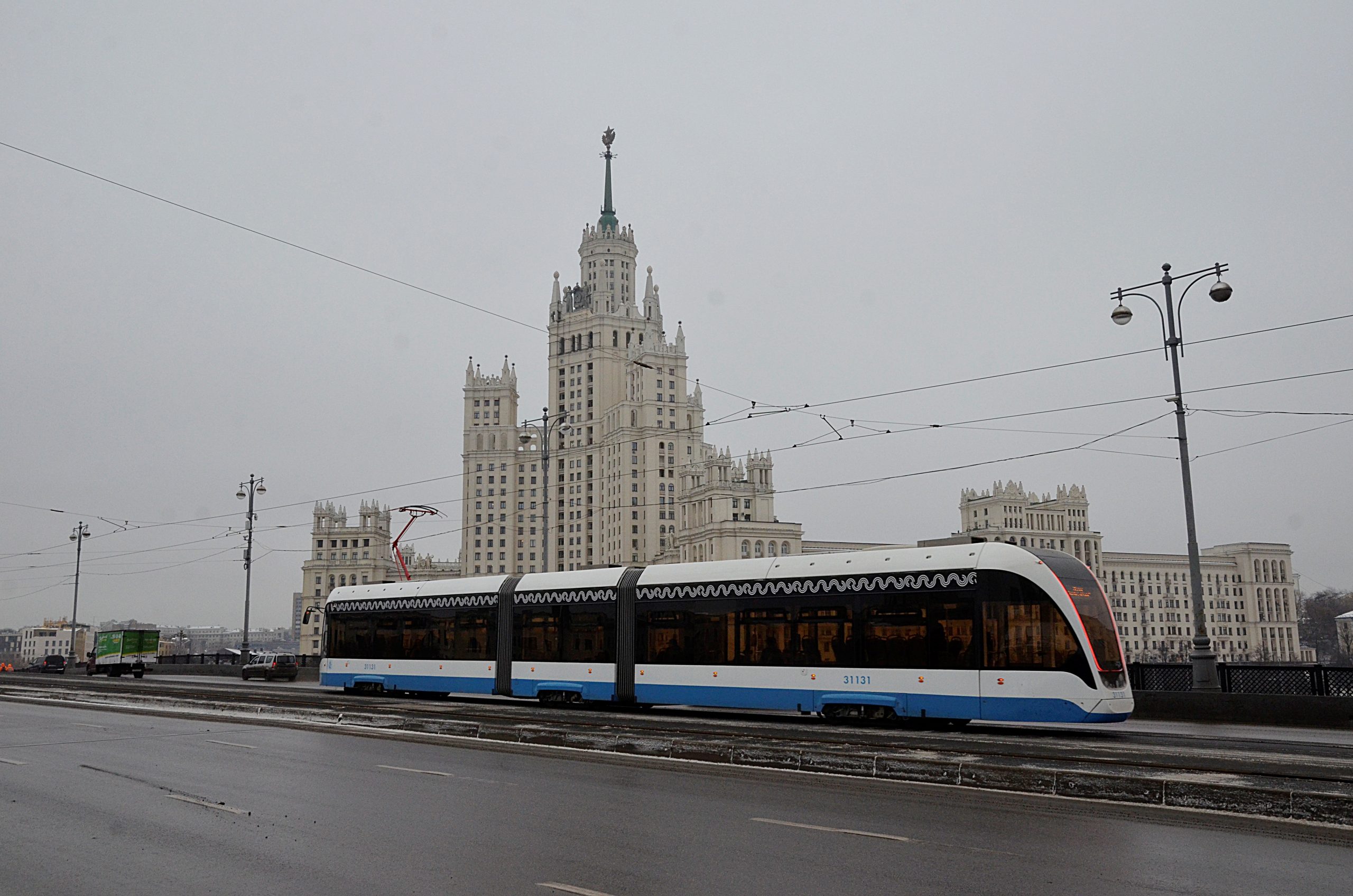 В Москве 6 апреля традиционно отмечают день рождения московского трамвая. Фото: Анна Быкова, «Вечерняя Москва»