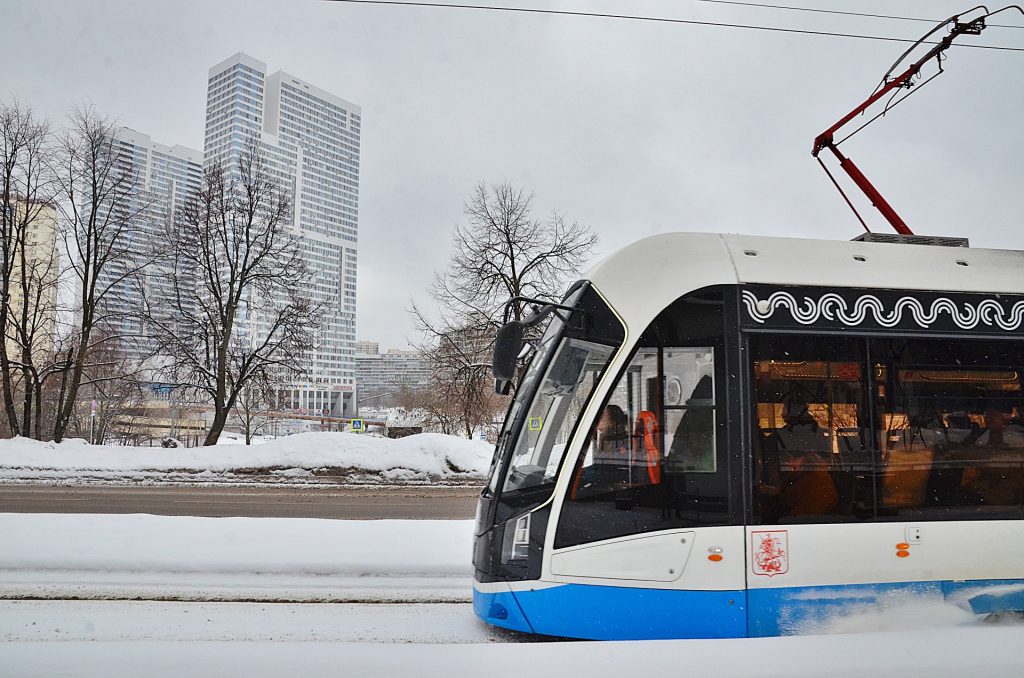 Жителям рассказали о работе инспекторов ЦОМП на трамвайных маршрутах в центре Москвы