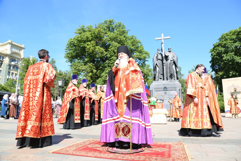 Торжественная церемония в честь Дня славянской письменности и культуры прошла на Славянской площади