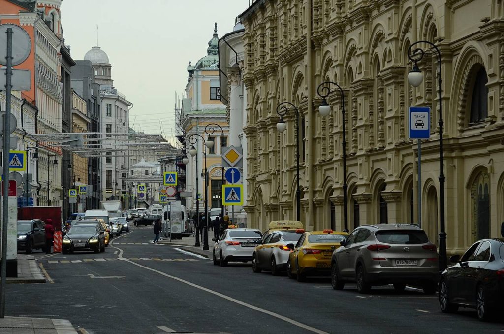 Движение транспорта изменится в центре Москве 