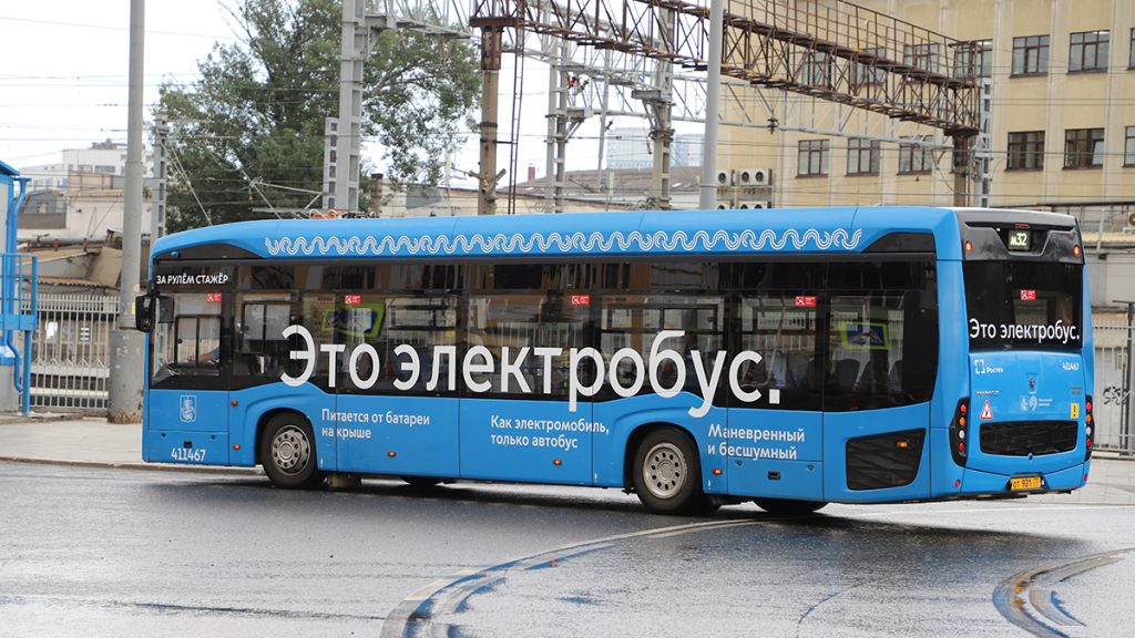 Более 1 700 электробусов курсируют по автобусным маршрутам столицы