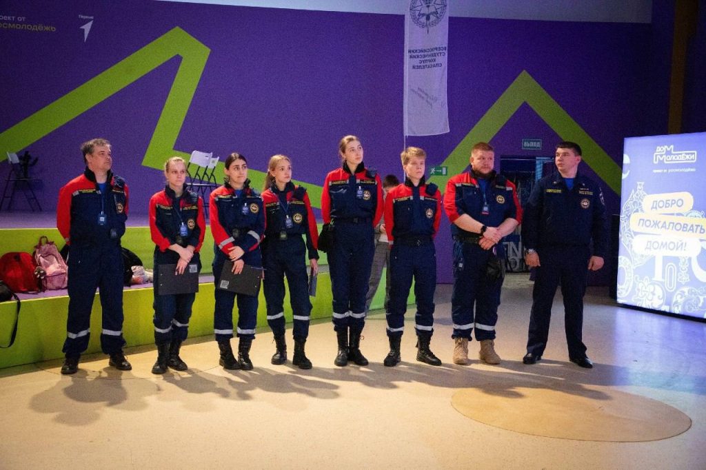 Добровольцы ВСКС обеспечивали безопасность выставки «Россия»