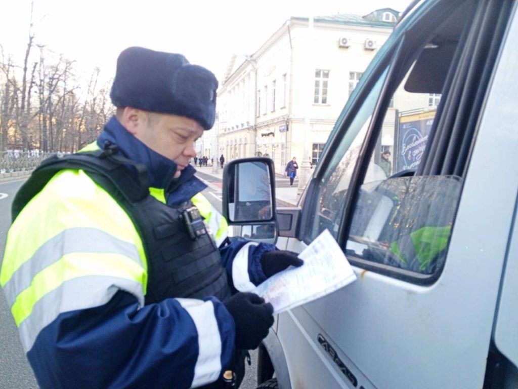 В Центральном округе полицейские провели очередной рейд по соблюдению Правил дорожного движения