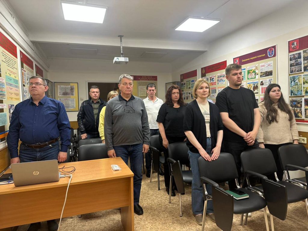 В День памяти и скорби в Управлении по ЦАО почтили память погибших в Великой Отечественной войне