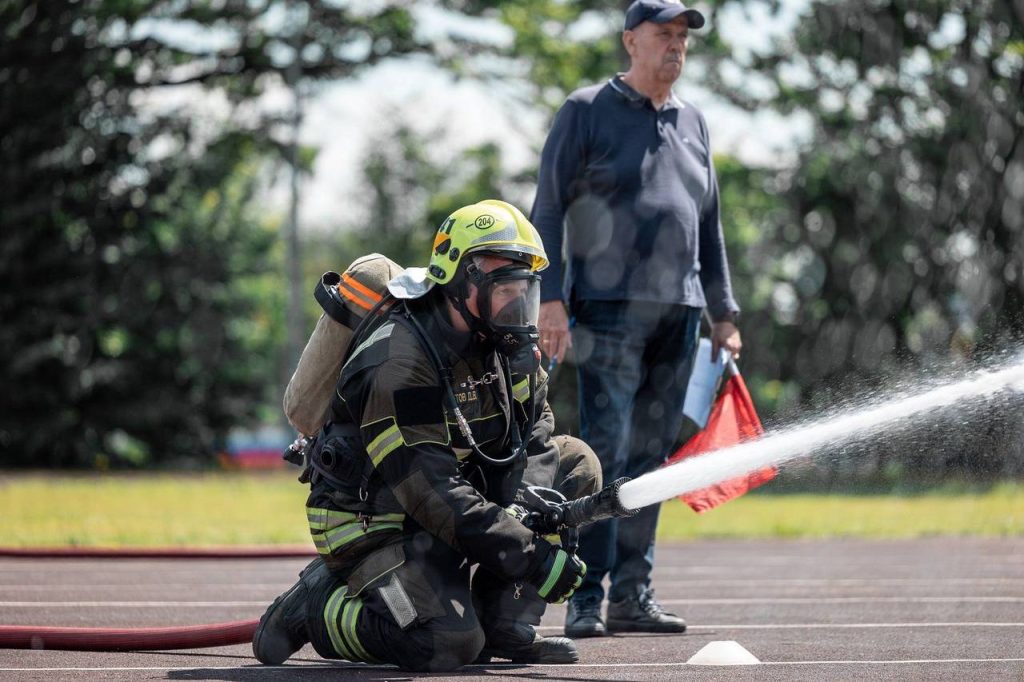 В Пожарно-спасательном центре определили лучшего начальника караула