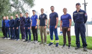 Финал городского конкурса «Московские мастера» по профессии «Спасатель» стартовал в Москве. Фото: Алексей Шанин, ИЦПМ