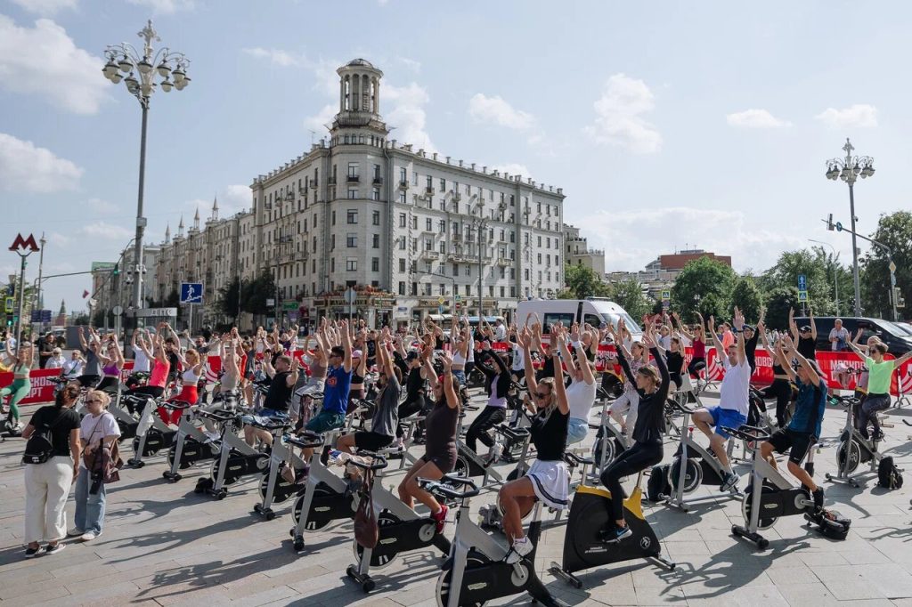 Более 300 тыс. человек стали участниками Дня физкультурника в столице