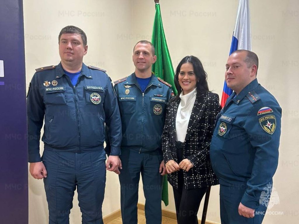 Сотрудники МЧС России провели занятие по пожарной безопасности для сотрудников Посольства Бразилии