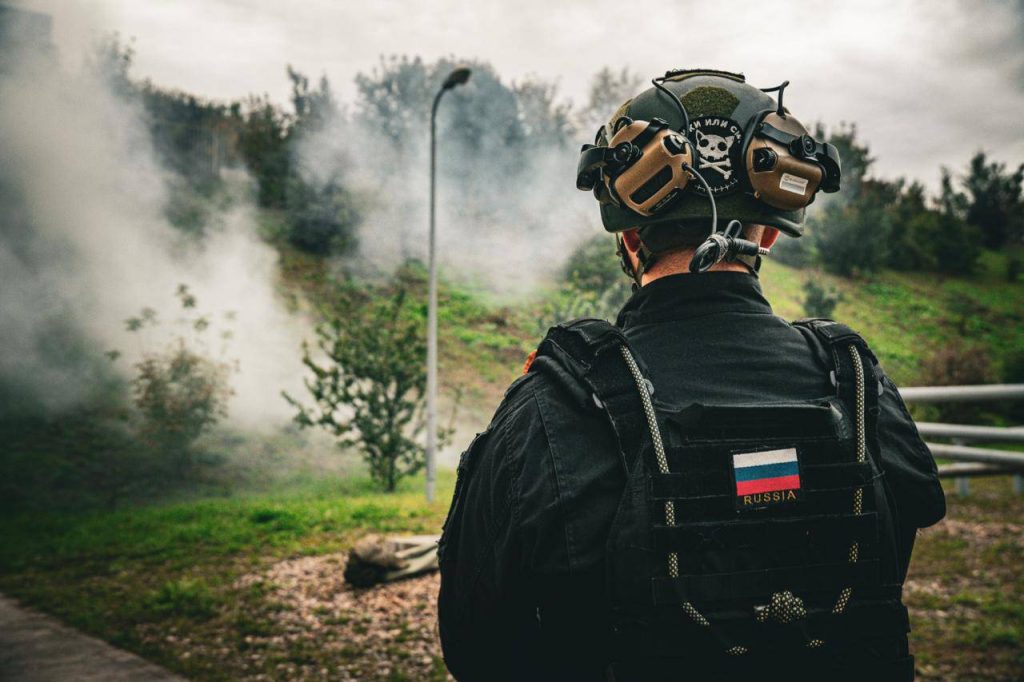 Спецназ Росгвардии провёл тактико-специальные занятия в Москве