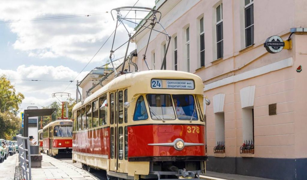 Новые дневные экскурсии на ретротрамвае пройдут через ЦАО