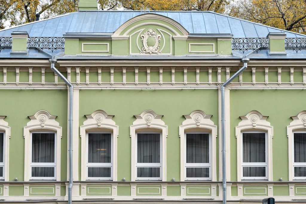 Реставрацию усадьбы Баевых завершили в Мещанском районе