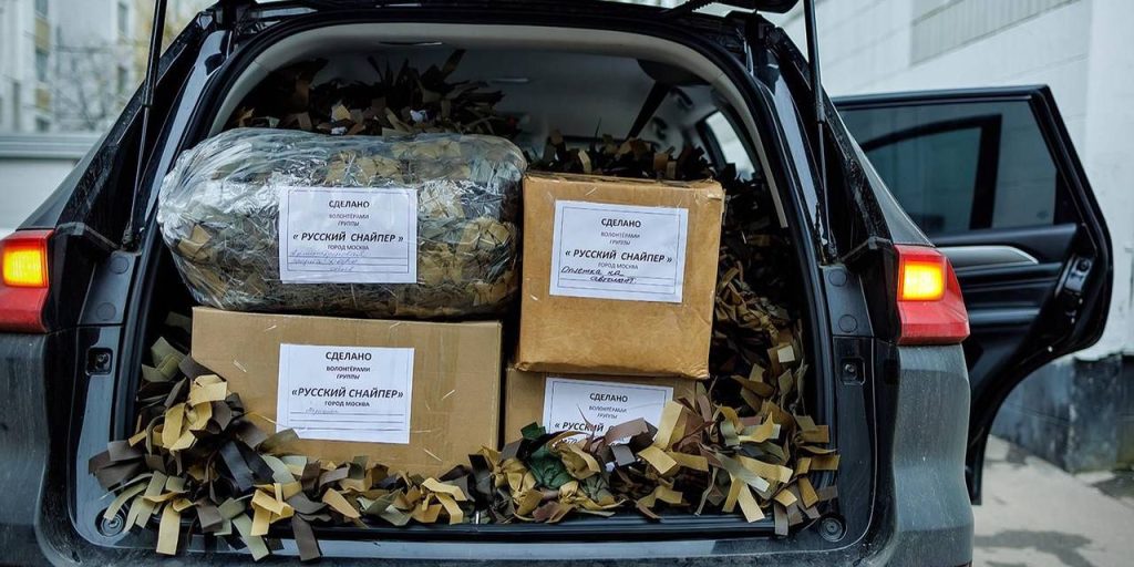Активисты «Русского снайпера» из Москвы отправляют гуманитарные грузы бойцам СВО