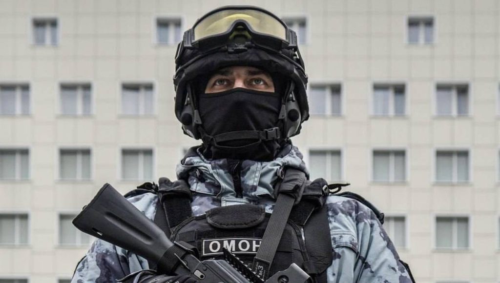 Спецподразделение ОМОН «Авангард» столичного главка Росгвардии отмечает 38-ю годовщину образования