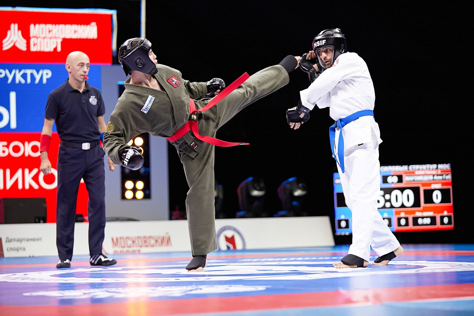 В них примут участие примерно 100 человек, которе являются сотрудниками органов безопасности и правопорядка страны. Фото: пресс-служба Департамента спорта города Москвы