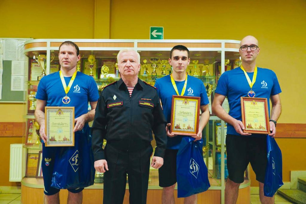 В Москве прошло первенство по настольному теннису среди сотрудников вневедомственной охраны