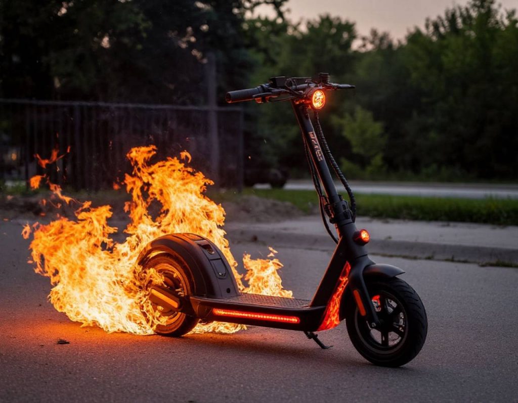 За полтора года загорелись более 40 средств индивидуальной мобильности