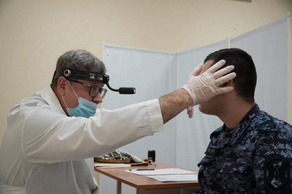 В столичном главке Росгвардии завершилось комплексное медицинское обследование личного состава