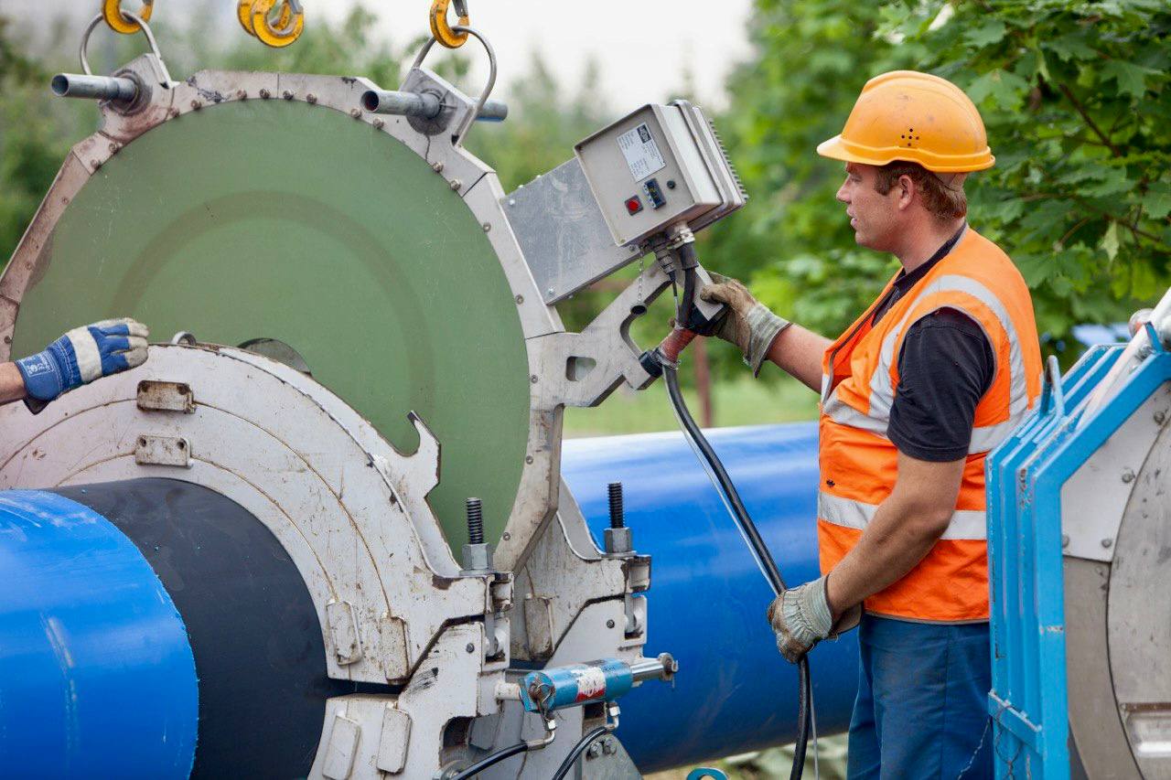 Обновление линий проводилось в центре города, в исторической застройке. Фото: Telegram-канал КГХ