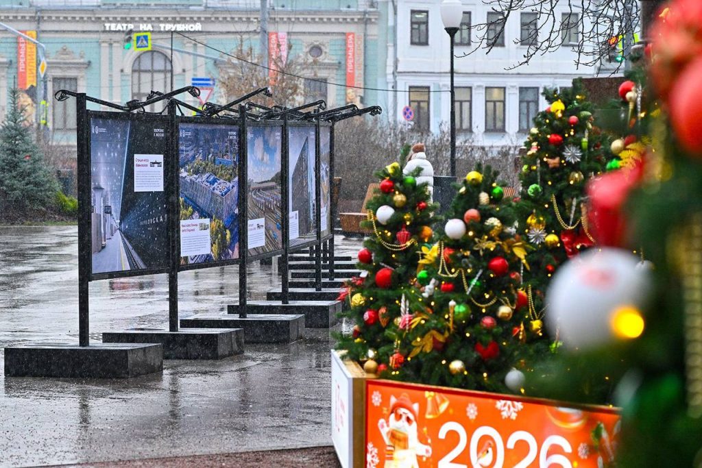 «Построено в Москве»: на Цветном бульваре можно увидеть выставку от градостроительного комплекса