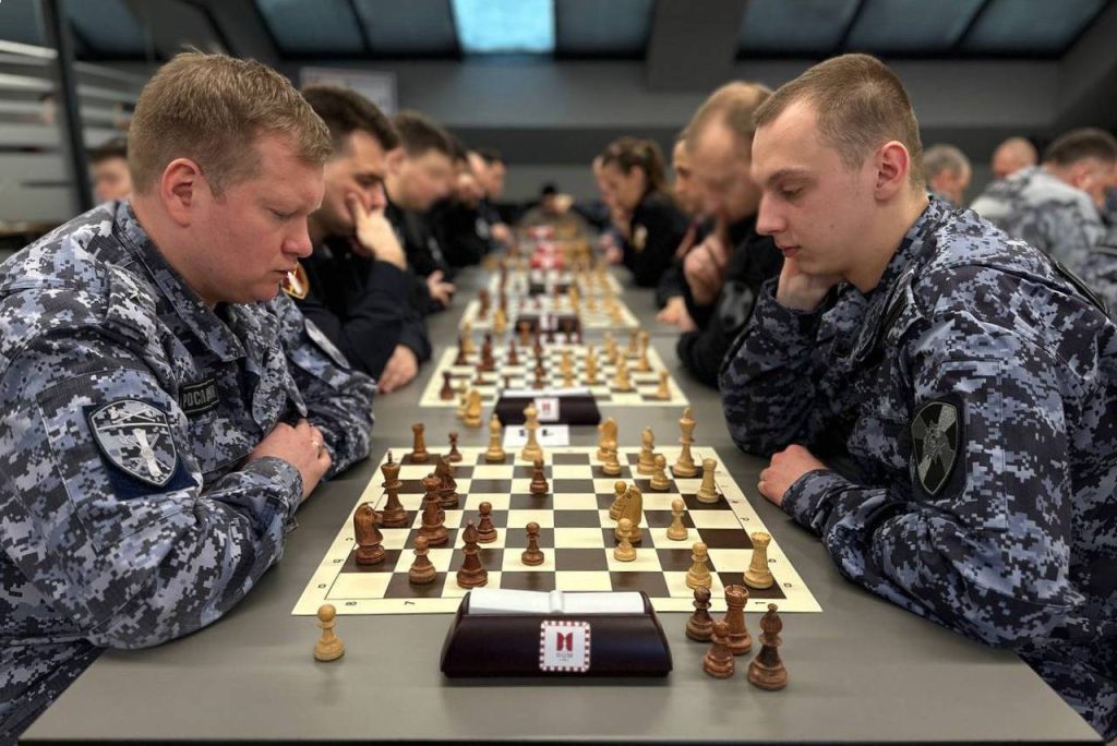 В Москве прошел чемпионат столичного главка Росгвардии по шахматам
