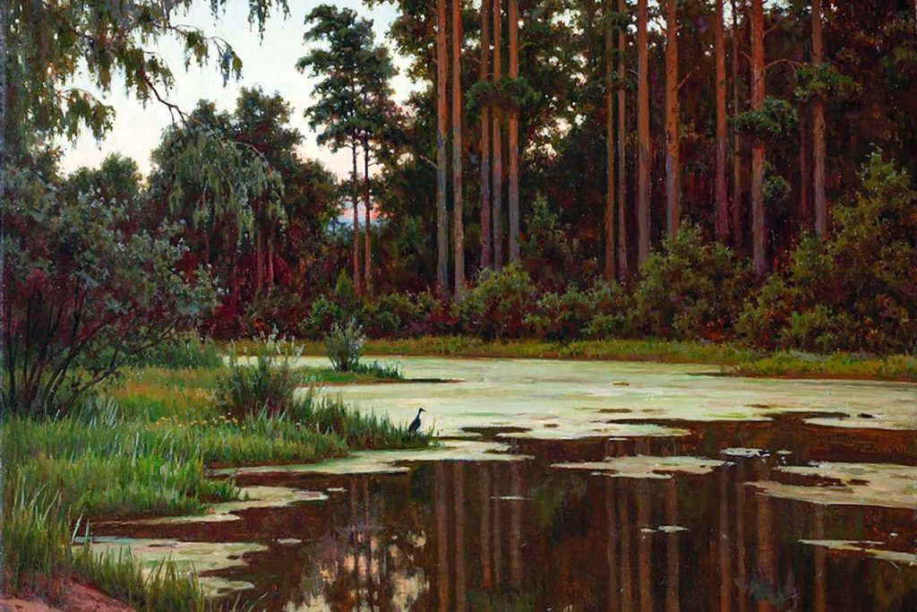 «Пушкинские места в работах художников»: выставка открылась в музее Александра Пушкина