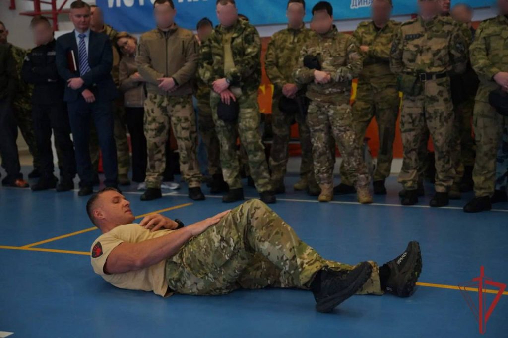 В столичном главке Росгвардии прошли занятия по тактической медицине