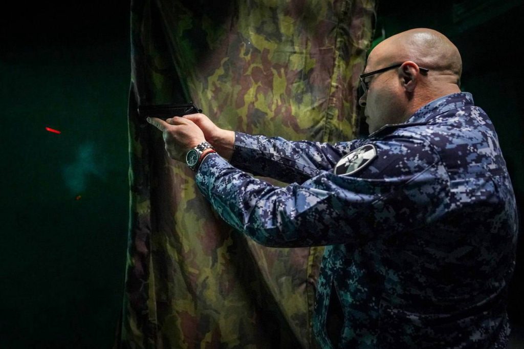 В Москве состоялся чемпионат по стрельбе среди росгвардейцев