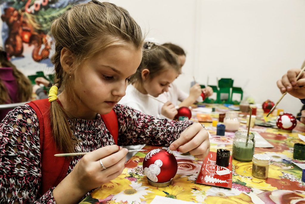 Неделя творчества и игр для детей стартовала в рамках проекта «Зима в Москве»