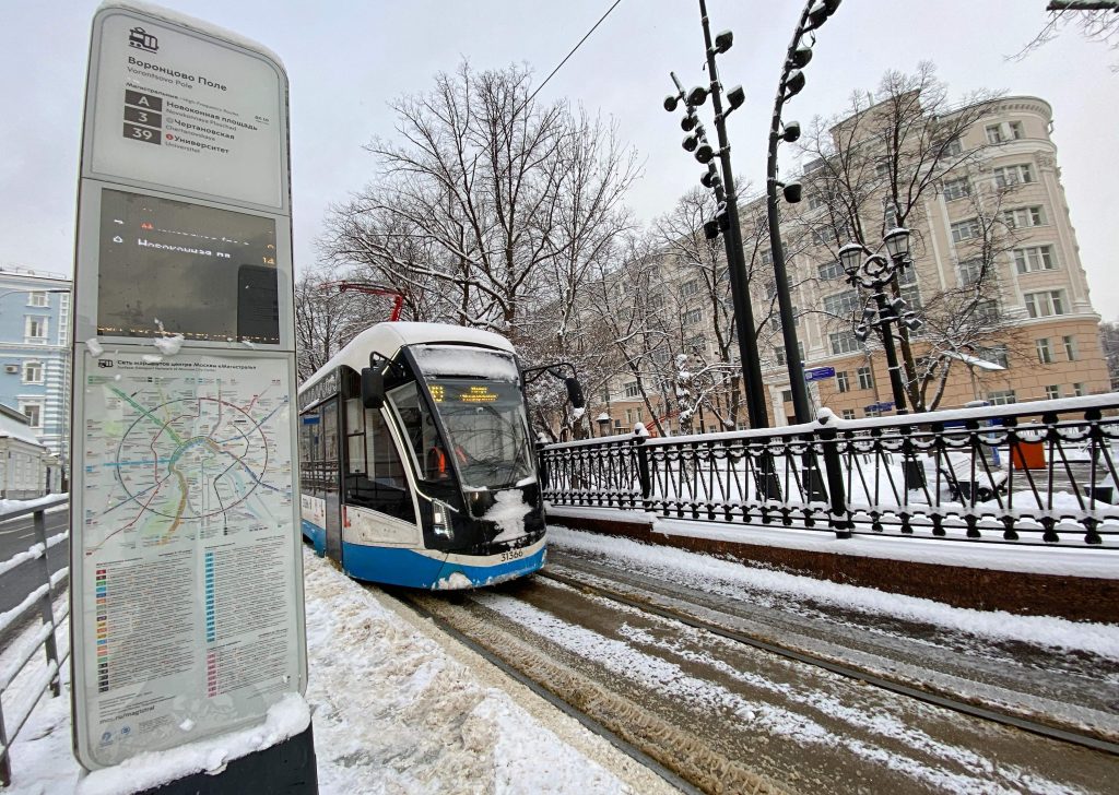 Новые маршруты трамвая с экскурсиями появились в Москве